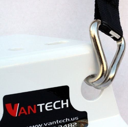 Vantech H3 3 Bar Aluminum Aero Van Ladder Rack 6