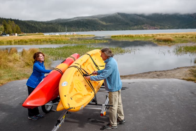 Yakima 66" Rack and Roll Trailer Kayaks, Canoes, Bikes, more