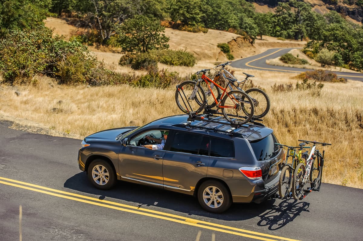 Yakima HighRoad Upright Rooftop Bike Rack