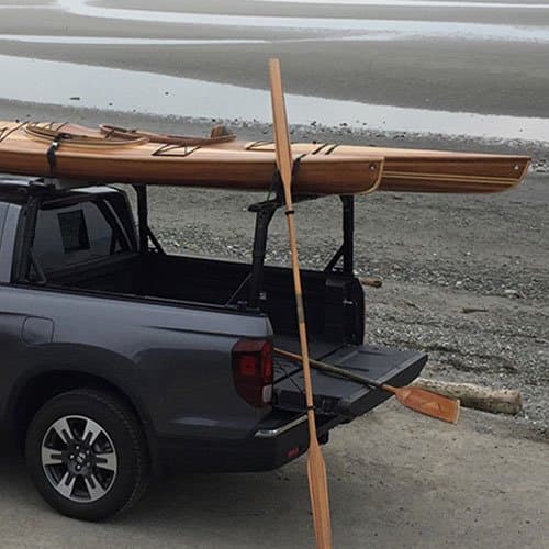 Vantech Honda Ridgeline 2017+ Aluminum Truck Rack P3319