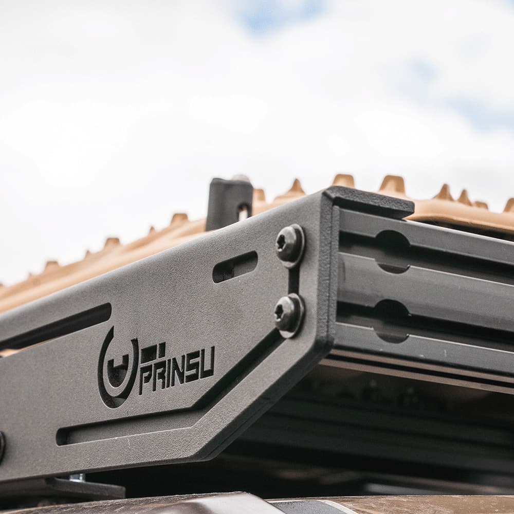 Prinsu Pro Toyota Tacoma Special Edition Platform Roof Rack W/Desert Air Intake Prinsu Logo