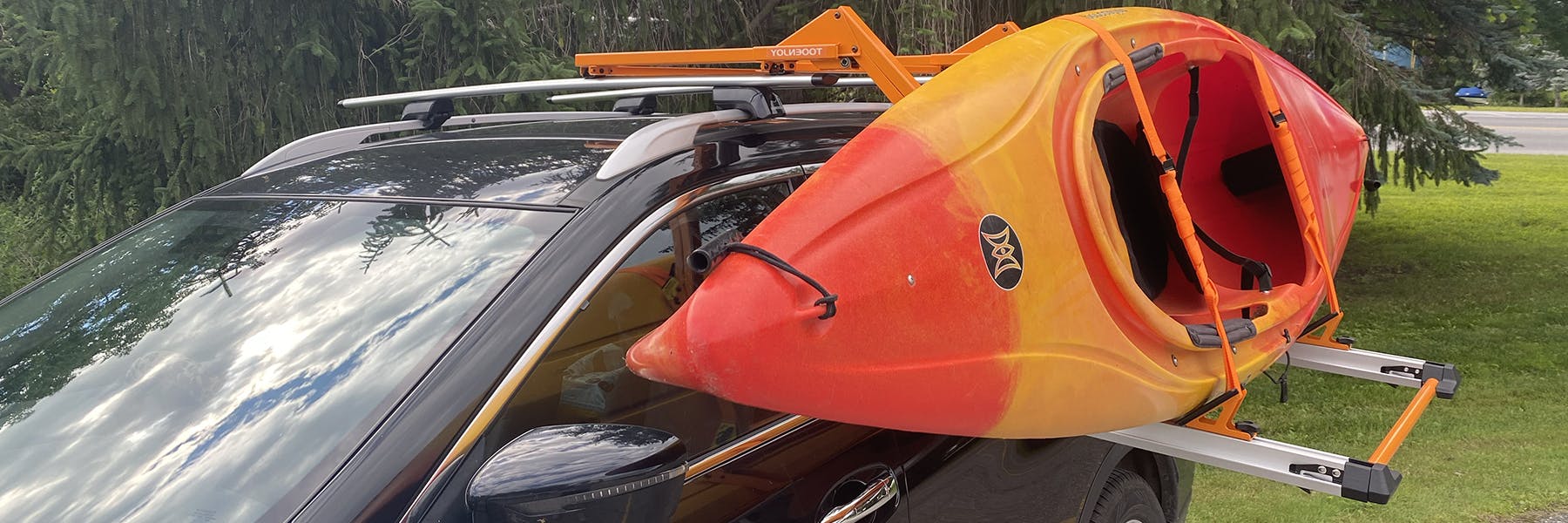 TOOENJOY J-Style Kayak Racks
