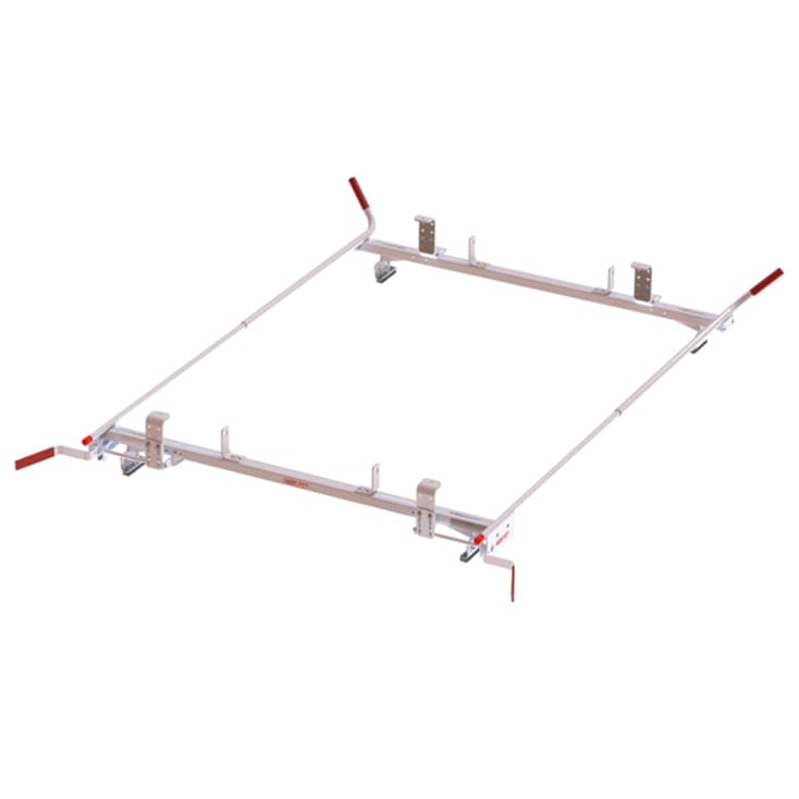 WeatherGuard Quick Clamp Dual Side Aluminum Complete Van Rack
