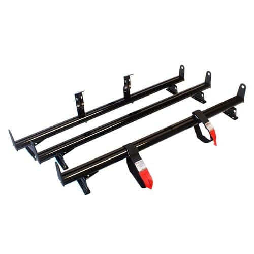 Vantech Ram ProMaster 2013+ - 3 Bar Aluminum Ladder Rack w/Side Stops H3553 3