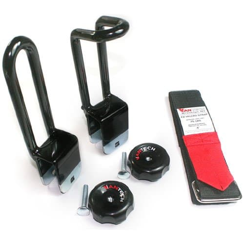 Vantech Sprinter 2007+ Low Top - 2 Bar Steel Ladder Rack H2651 5