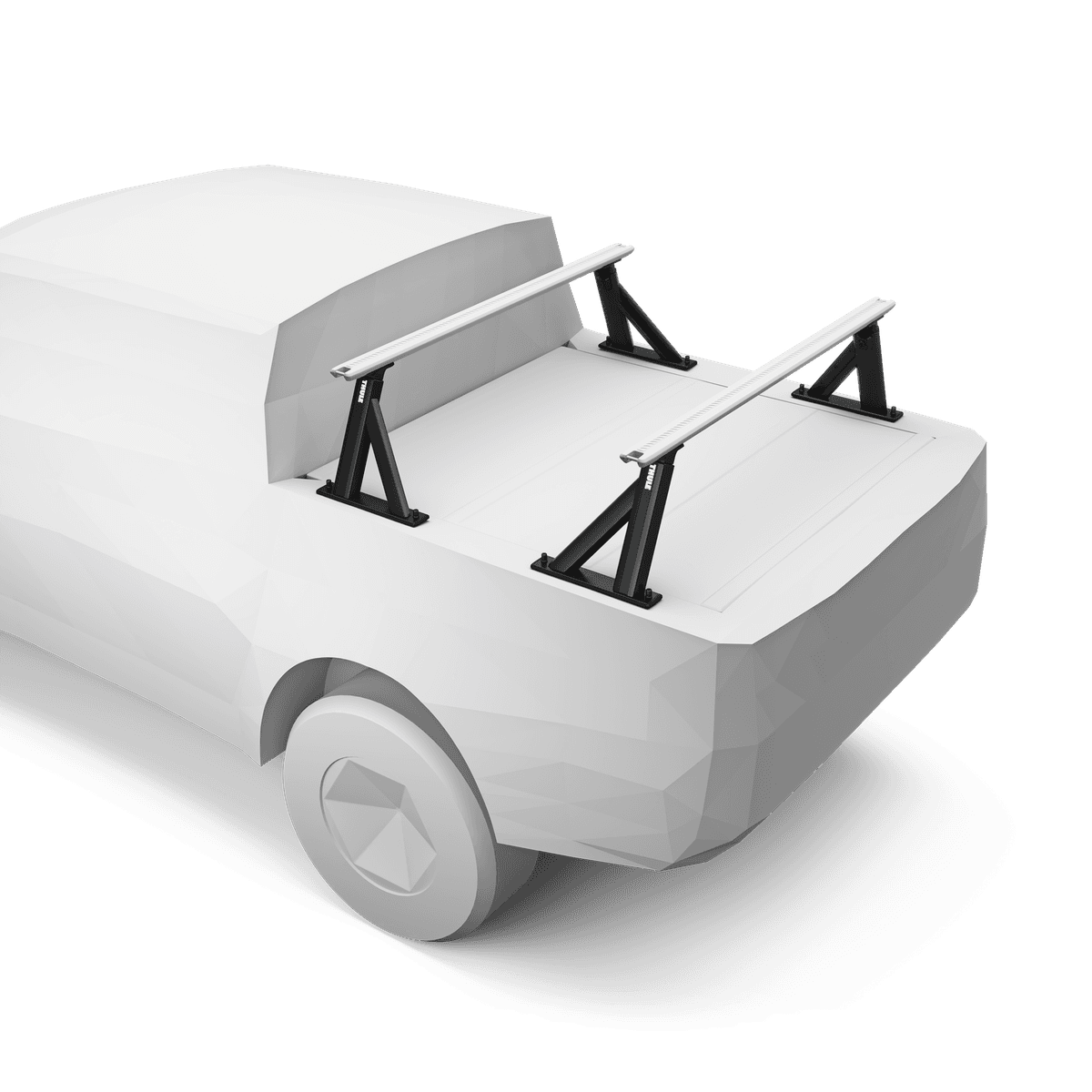 Thule Xscape Tonneu tower on truck low position