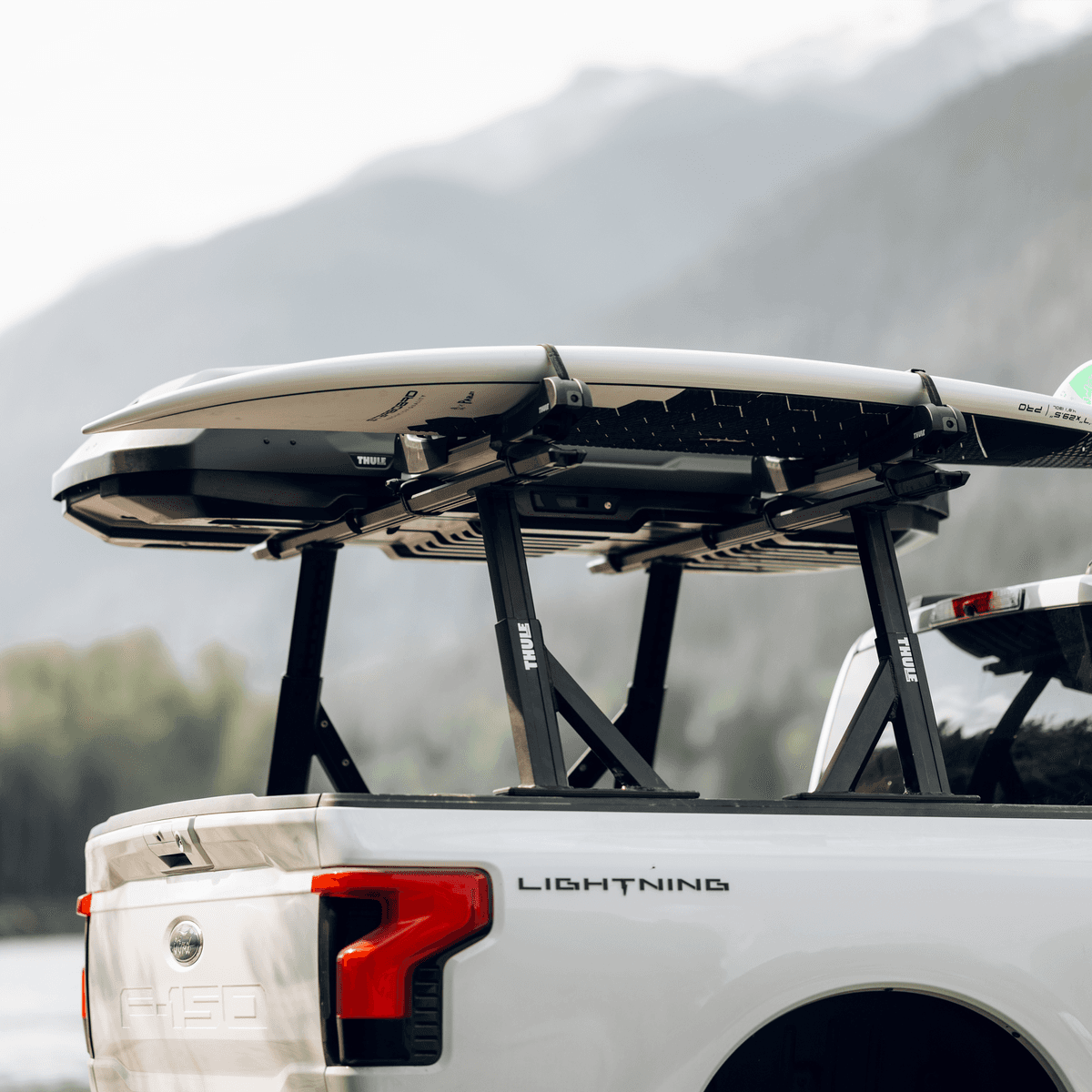 Thule Xscape Tonneau Tower on truck lifestyle