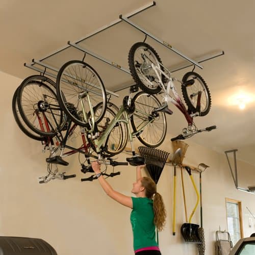 Saris Cycle Glide 4 Bike Hanging Storage Rack System 2