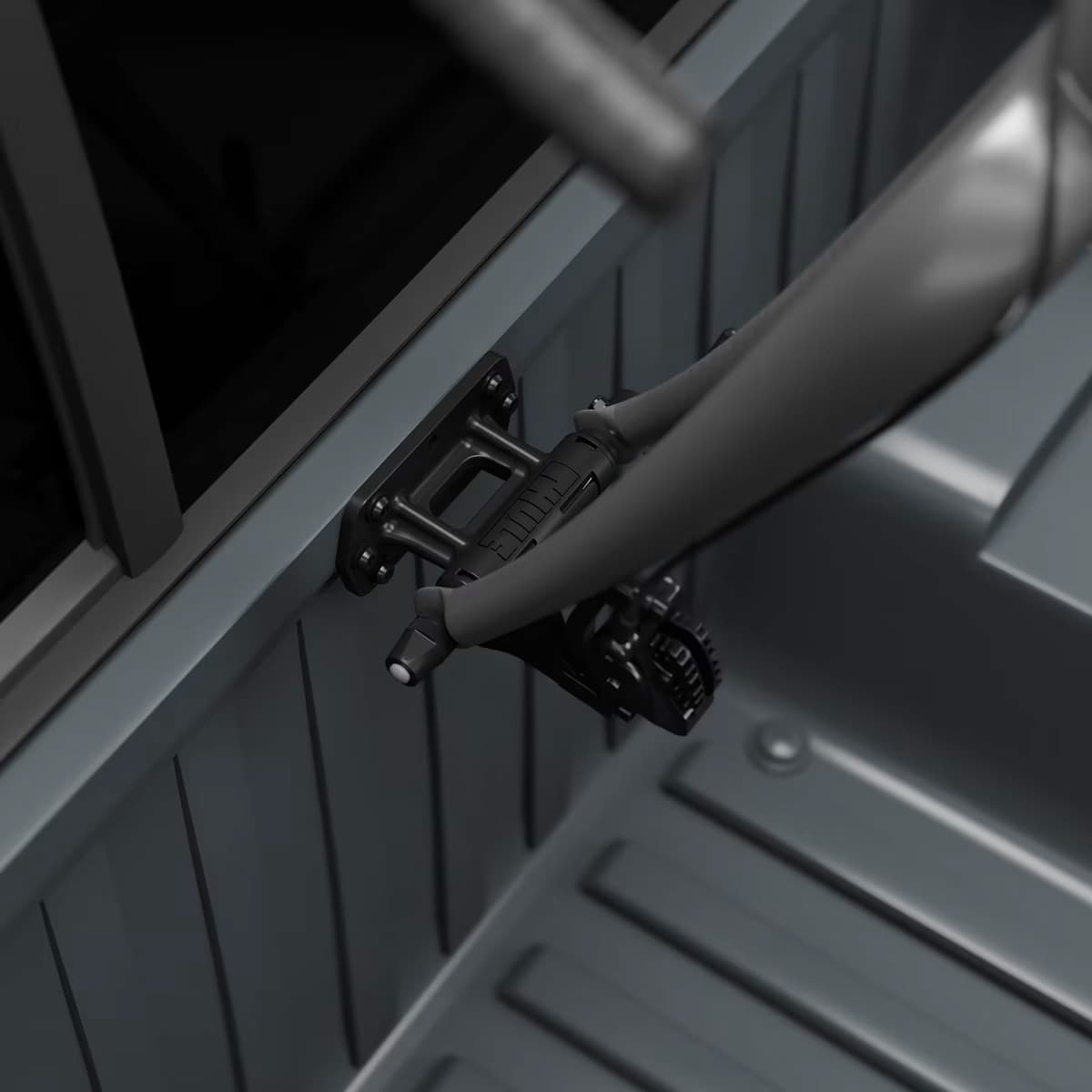 Thule Low Rider Pro Truck Bed Bike Rack Mounted to Truck Bed