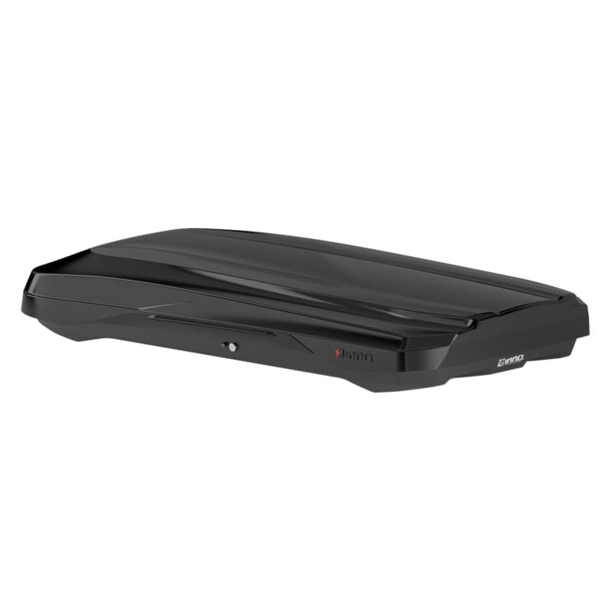 rear angled view of Inno BRM850BK Rooftop Cargo box