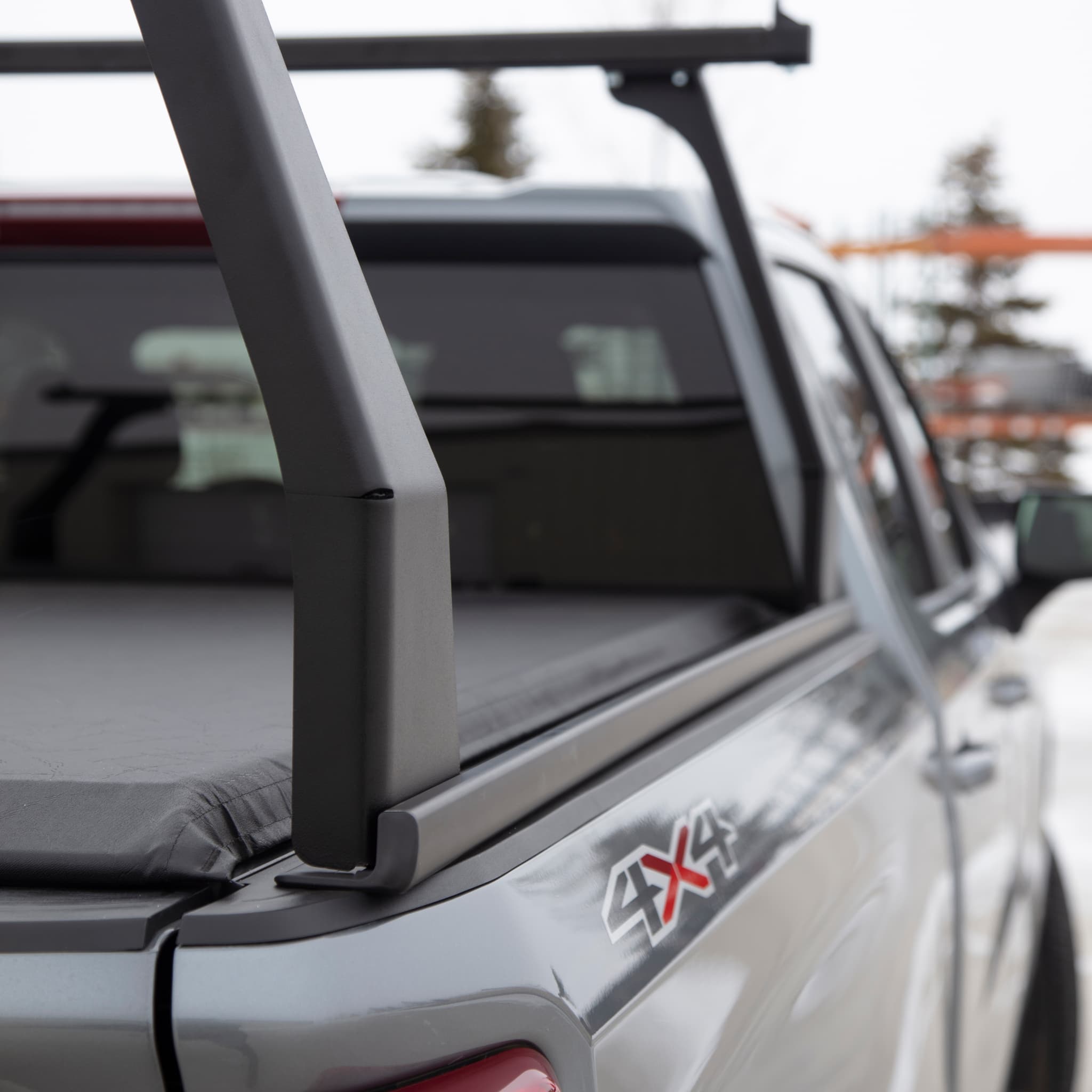 ADARAC Aluminum Series Truck Bed Rack Passenger Upright and Rail