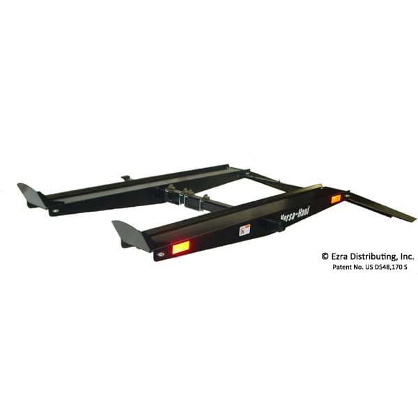 VersaHaul ATV carrier with ramp angled on white background