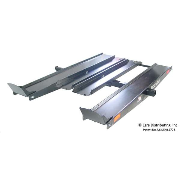 VersaHaul ATV carrier with ramp back angle on white background