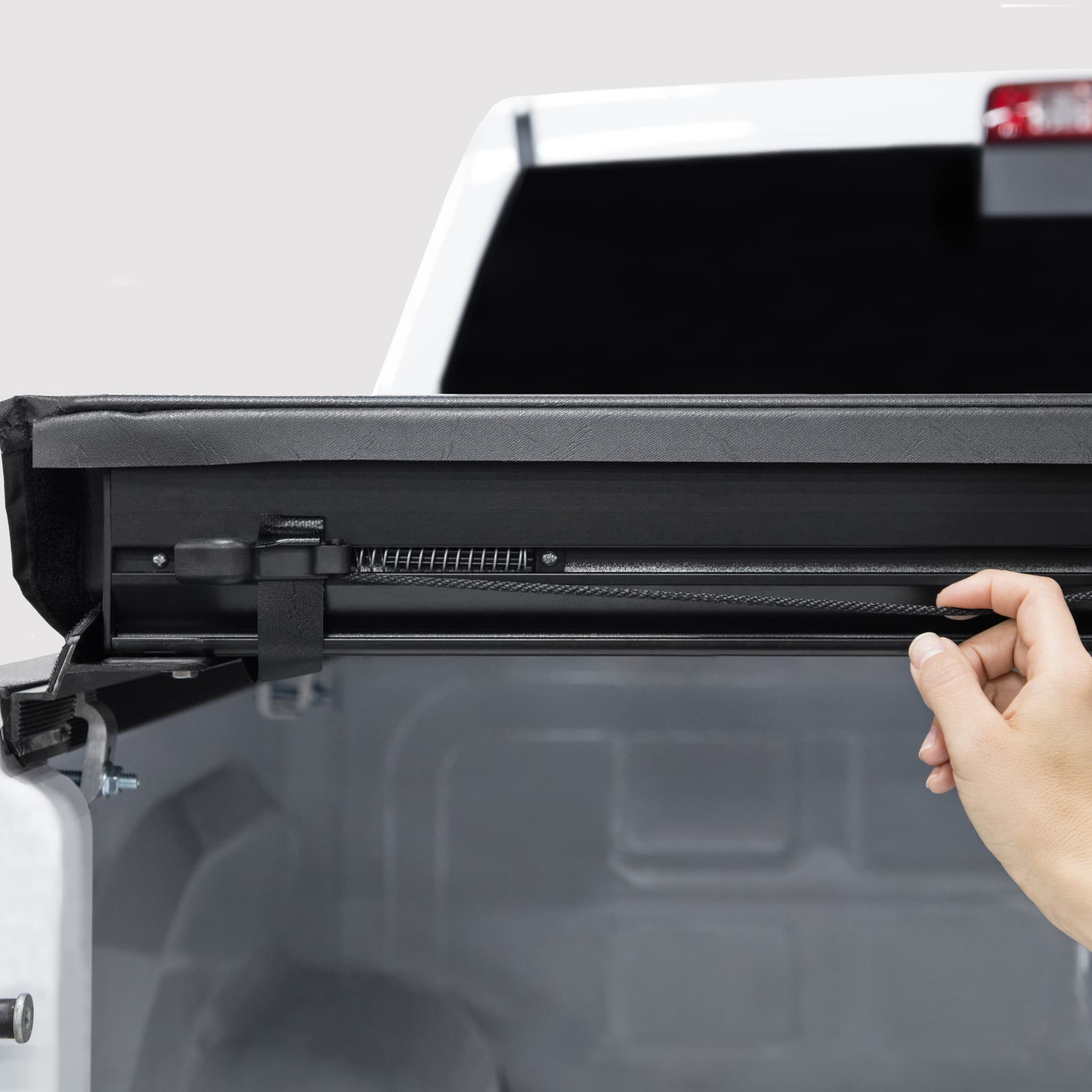 ACCESS Original Roll-Up Tonneau Cover Latching Mechanism