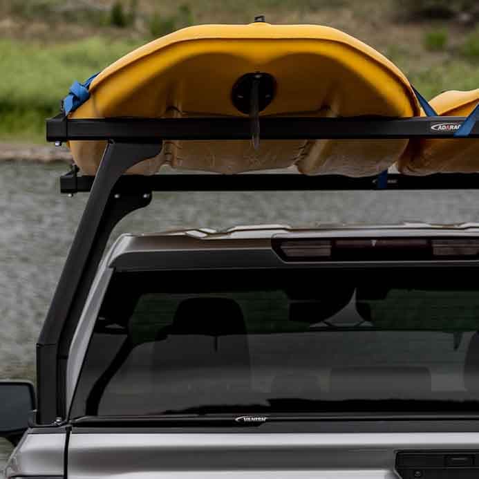 ADARAC Aluminum Series Truck Bed Rack Rear View