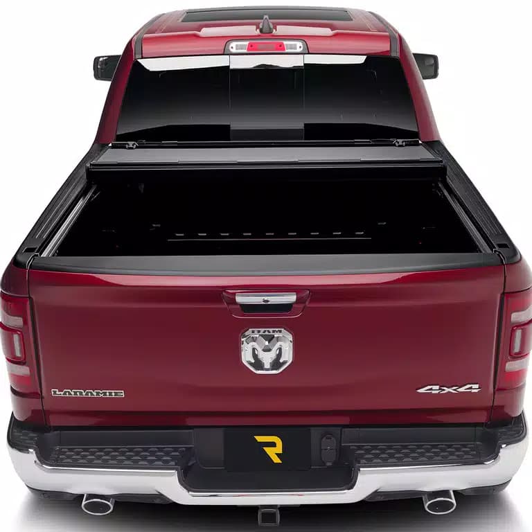 BakFlip MX4 Tonneau Cover Rear View Half Open