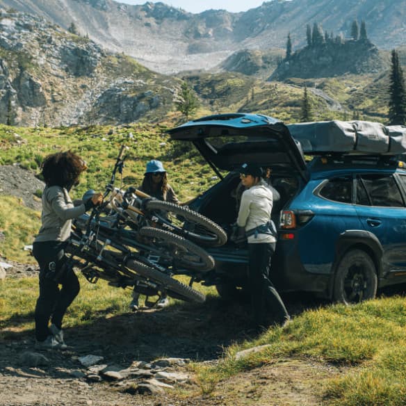 Epos 3 installed on vehicle in nature