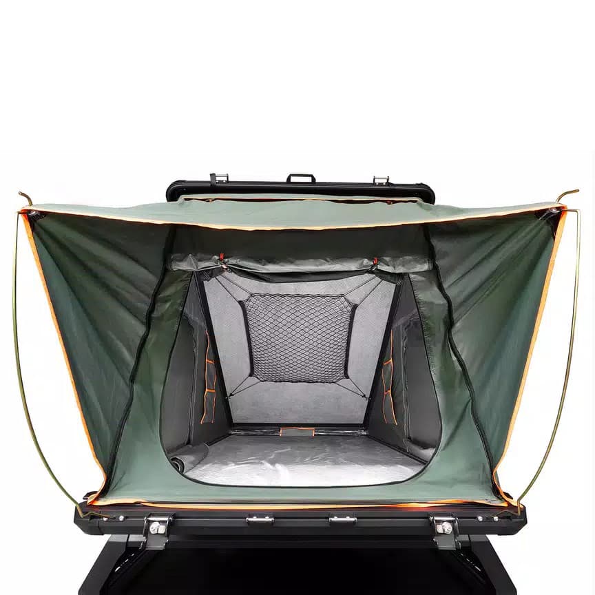 GoTent on back of truck fully open