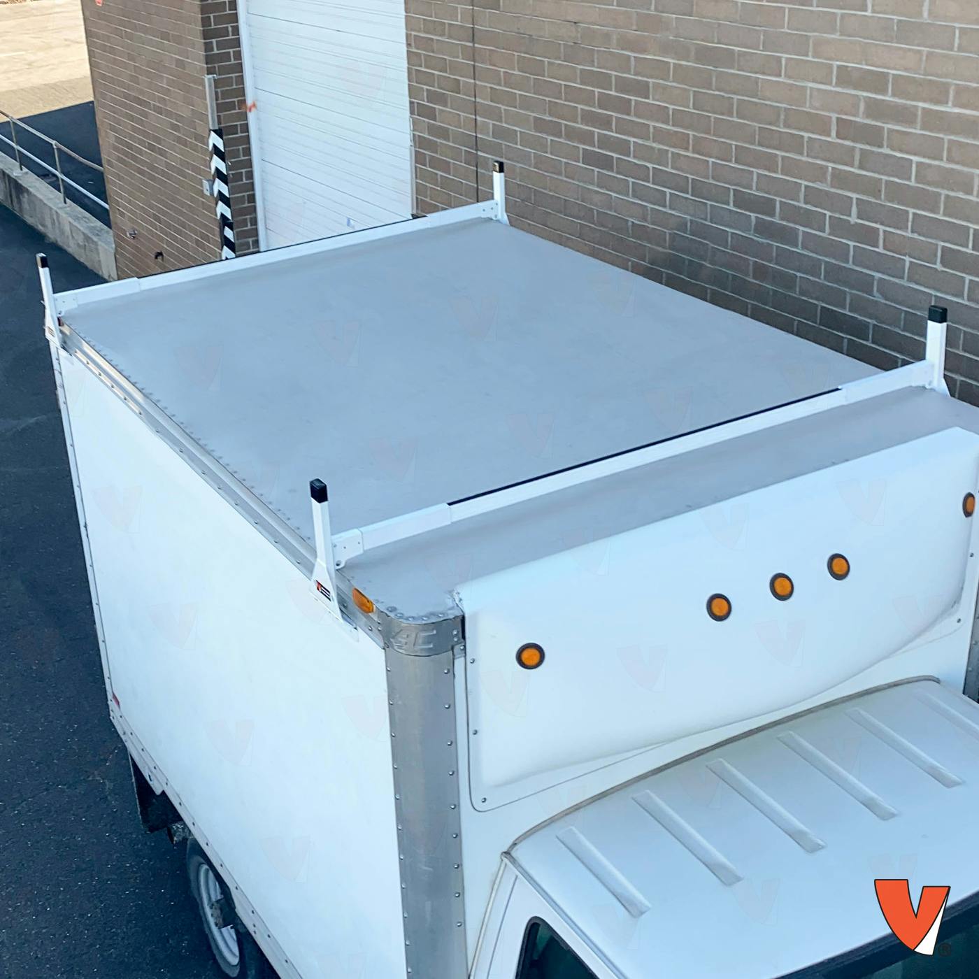 Vantech H1 Box Truck Steel Rack System - Side Mount 2
