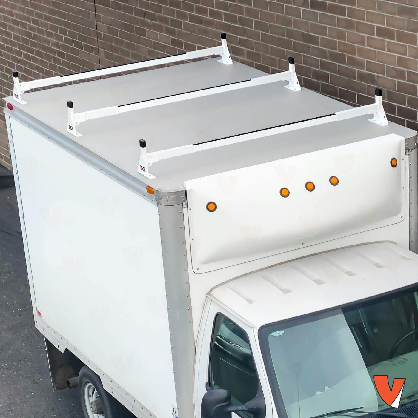 Vantech H1 Box Truck Aluminum Rack System - Top Mount 4