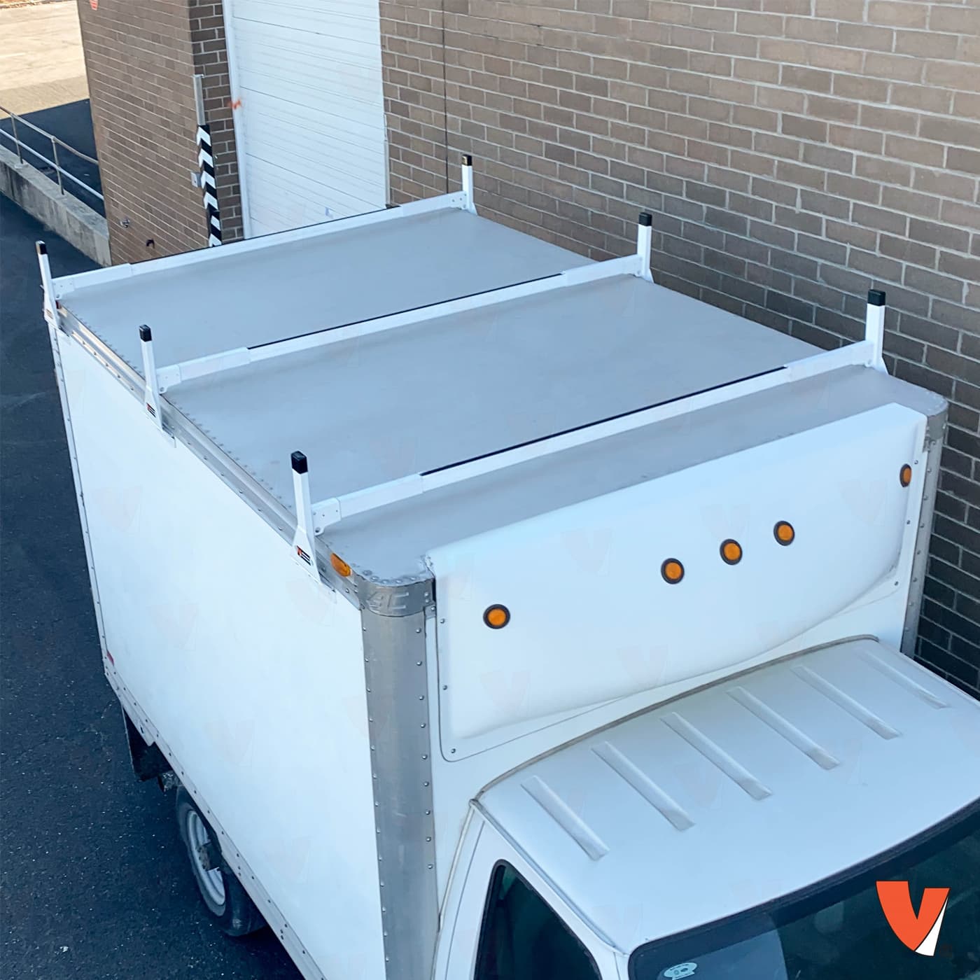 Vantech H1 Box Truck Aluminum Rack System - Side Mount 4