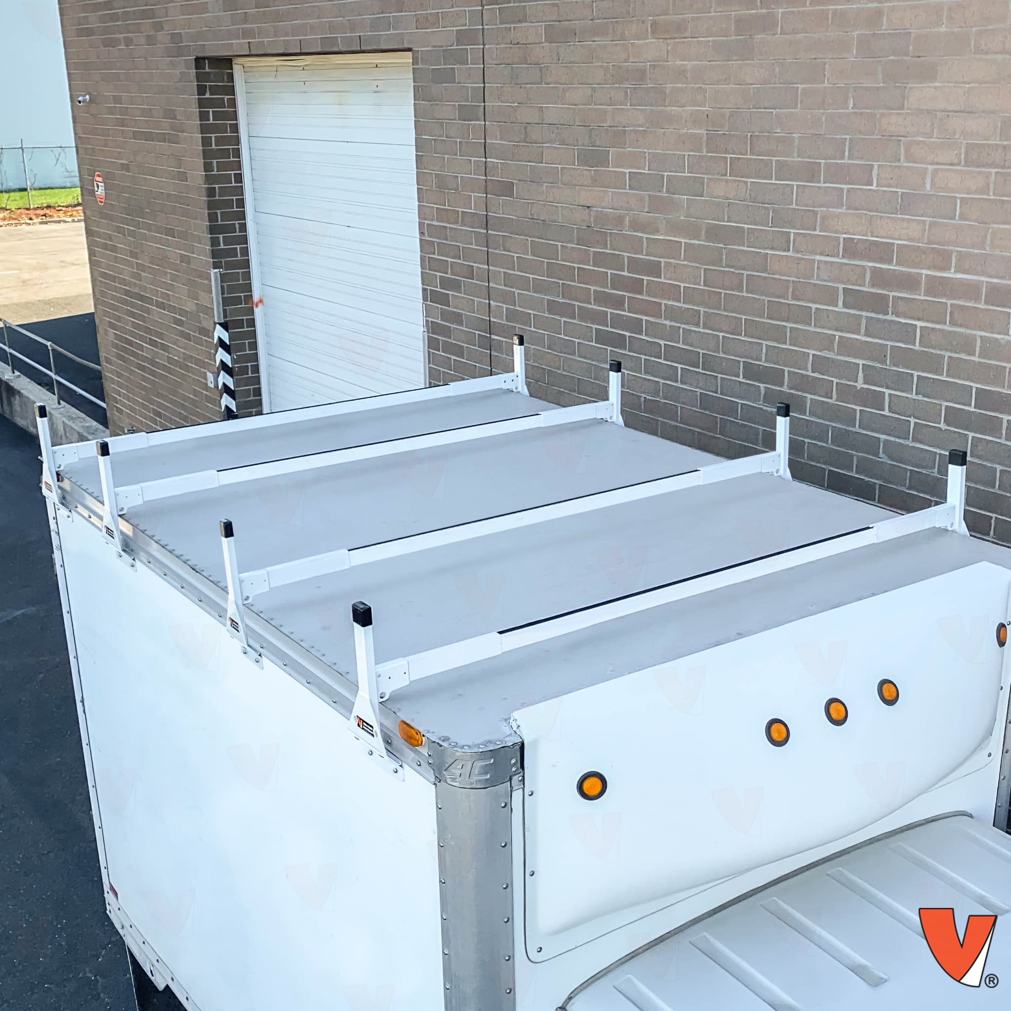 Vantech H1 Box Truck Aluminum Rack System - Side Mount 6