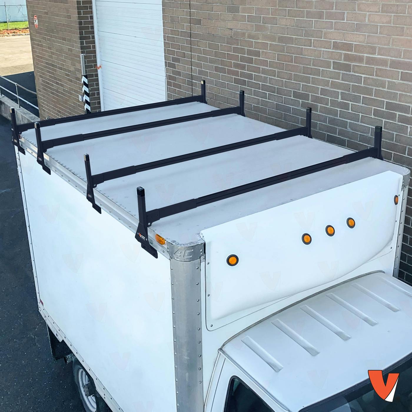 Vantech H1 Box Truck Steel Rack System - Side Mount 5