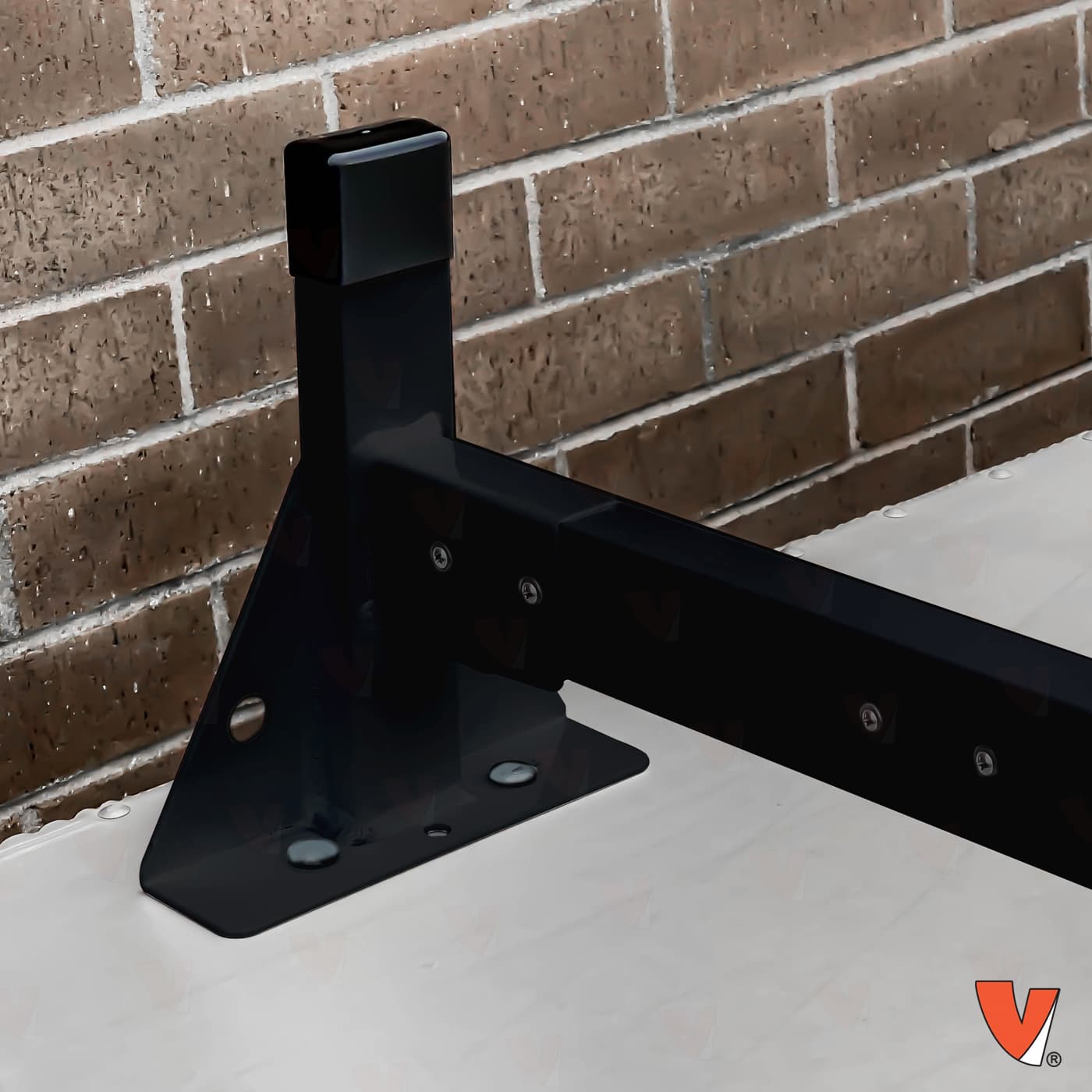 Vantech H1 Box Truck Aluminum Rack System - Top Mount 8