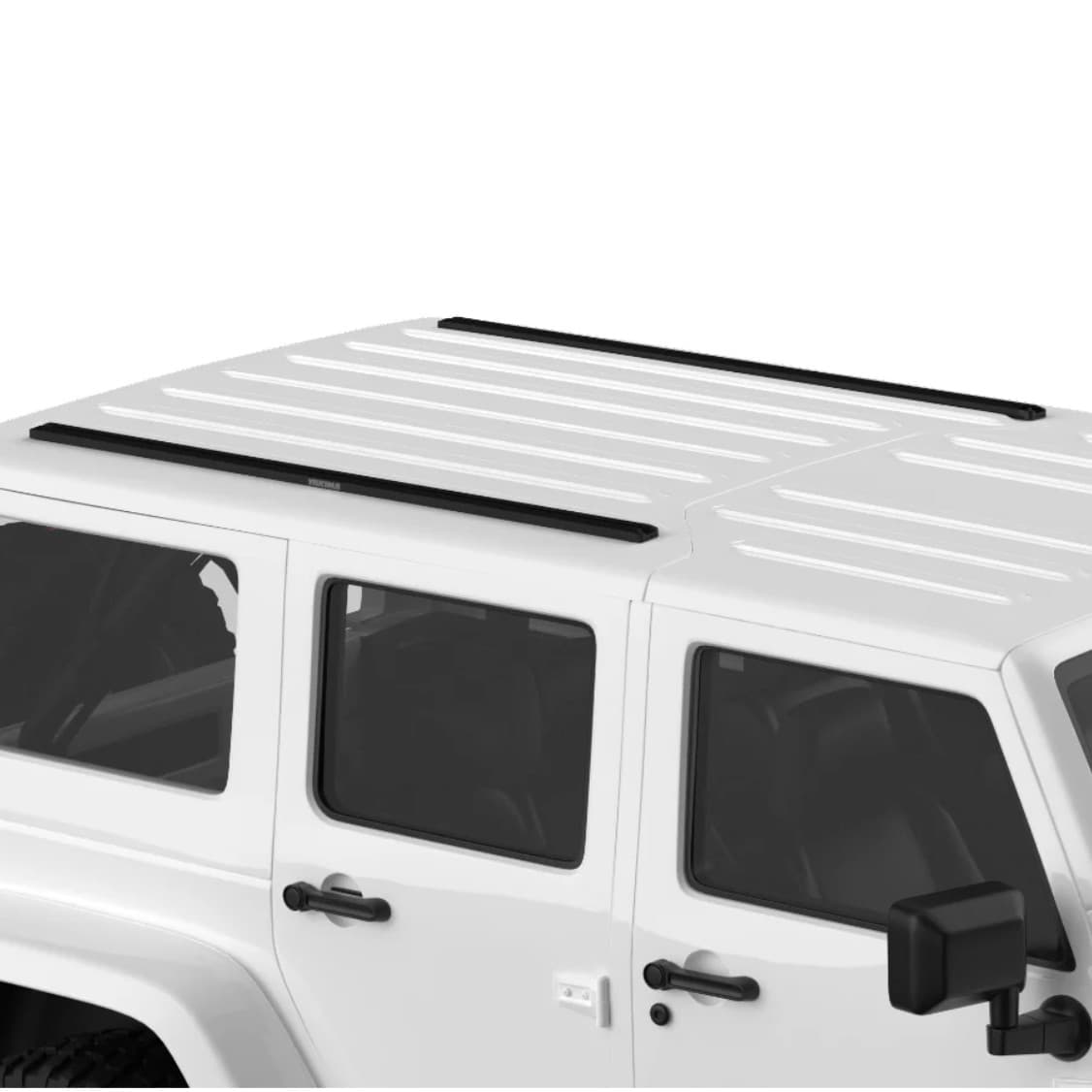 RibCage tracks mounted to Jeep JK
