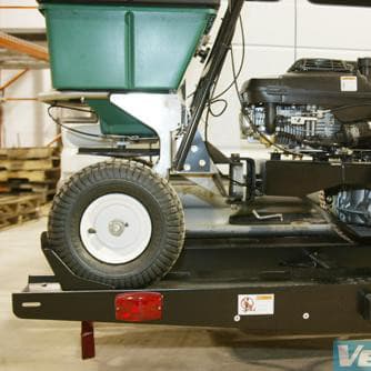 VersaHaul Lawn and Garden Carrier loaded with outdoor gear