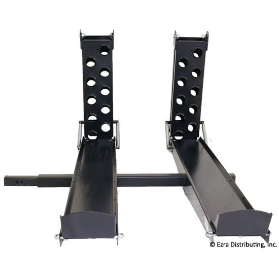 VersaHaul Lawn and Garden Carrier with ramp side view white background