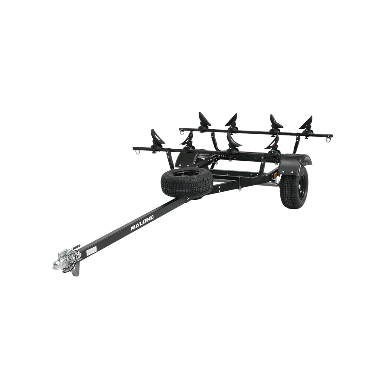 malone MPG441GU-BLK off-road trailer front angle