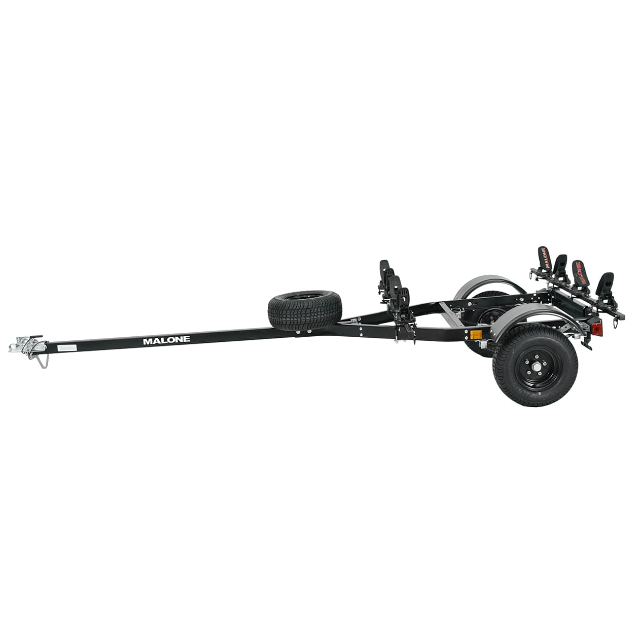 Malone MicroSport Off-Road LowBed 2 Kayak Trailer Package