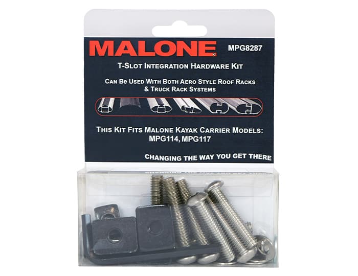 Malone T-Slot Adapter Mounting Kit for Aero Style Crossbars