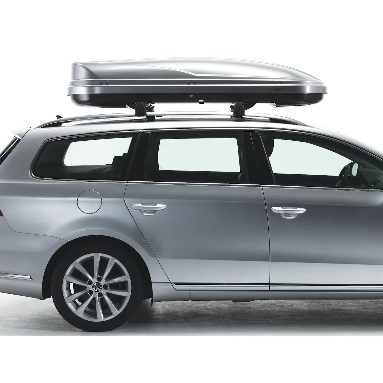 Malone Profile18S Rooftop Box Grey