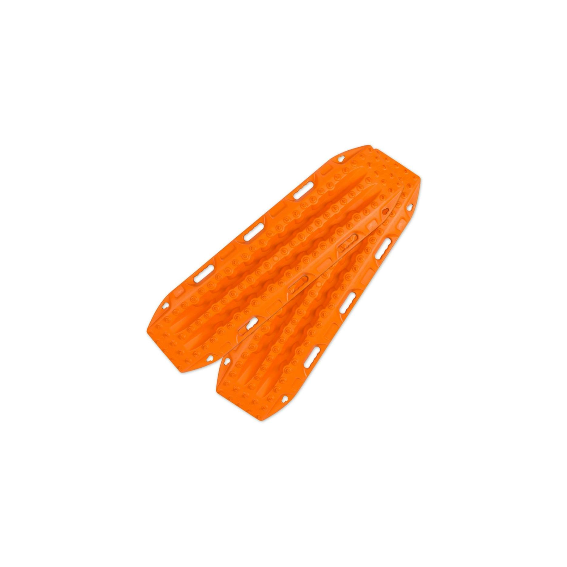 maxtrax signature orange recovery boards on white background