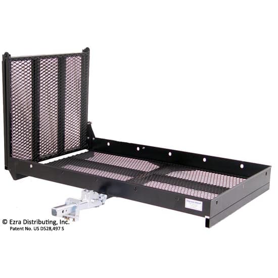 versahaul mobility scooter carrier with ramp locked in up position on white background