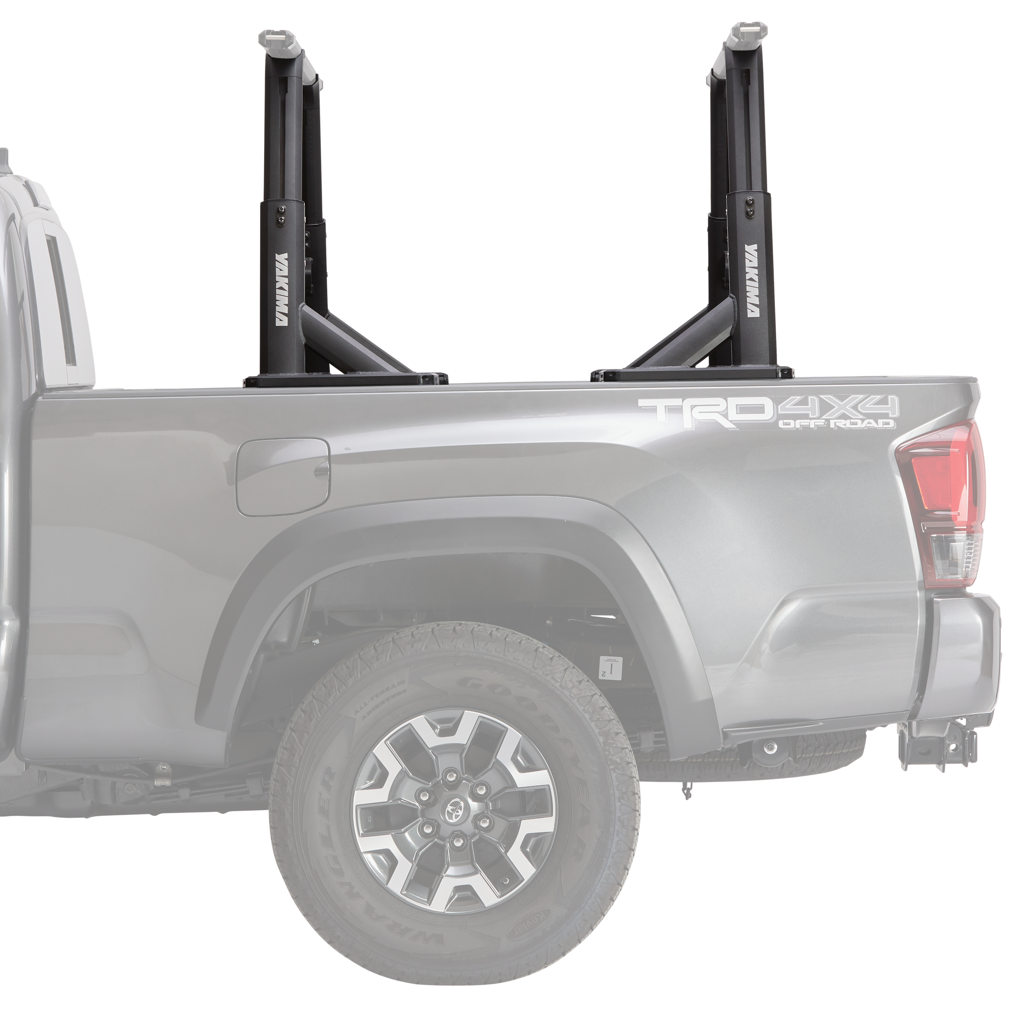Overhaul HD truck rack side view height adjustability high