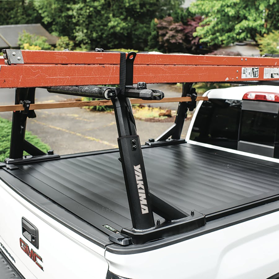 Overhaul HD Truck Rack with RetraxPro XR Tonneau Cover and accessories