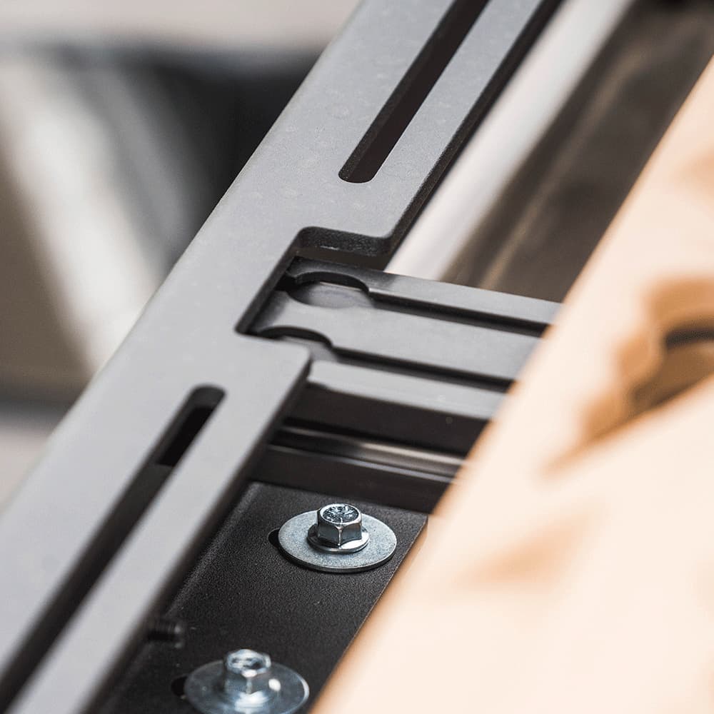 Prinsu Pro Toyota Tacoma Special Edition Platform Roof Rack W/Desert Air Intake Bar Slots