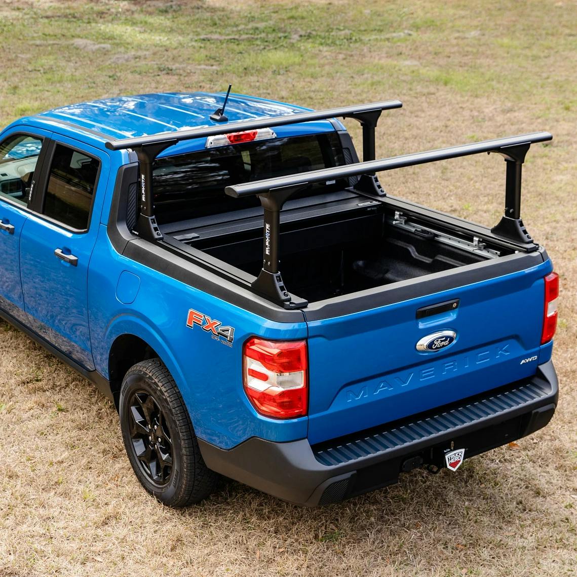 RetraxPro XR Tonneau Cover - Elevate Truck Rack Fully Open Bed Cover