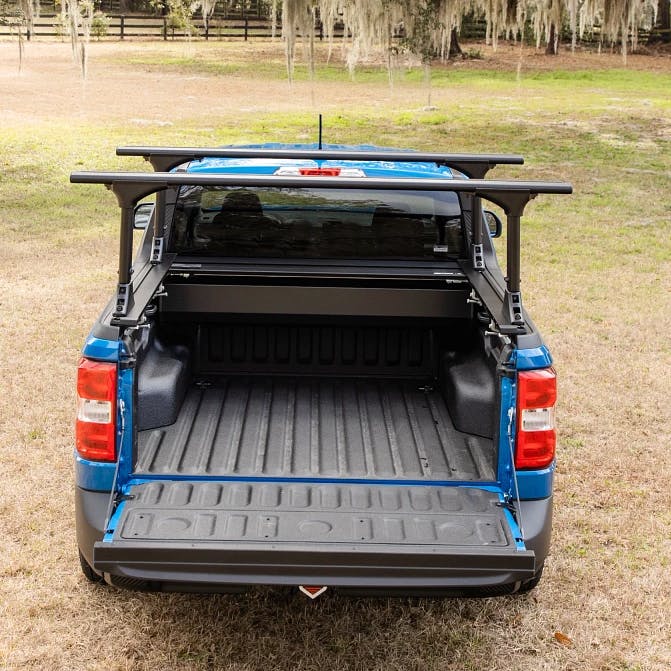 RetraxPro XR Tonneau Cover - Elevate Truck Rack Open Bed Cover and Tailgate