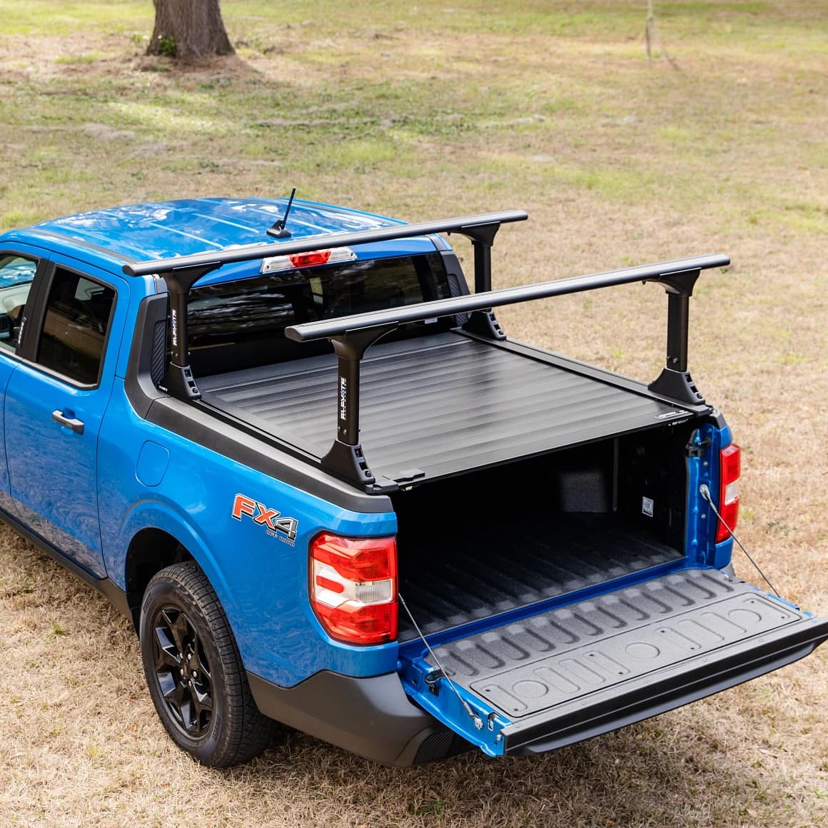 RetraxPro XR Tonneau Cover - Elevate Truck Rack Open Tailgate