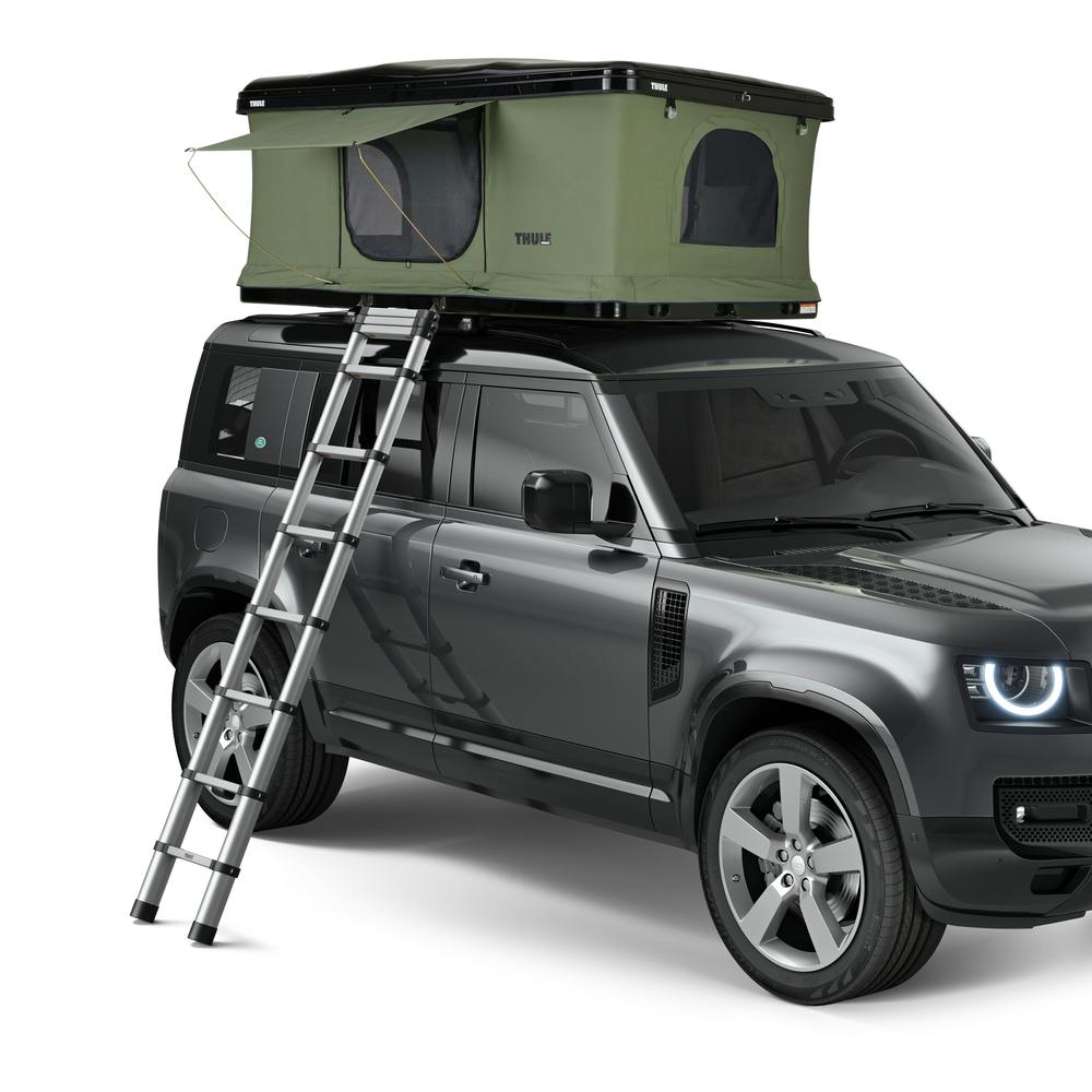 Thule Basin Rooftop Tent Front Angle View