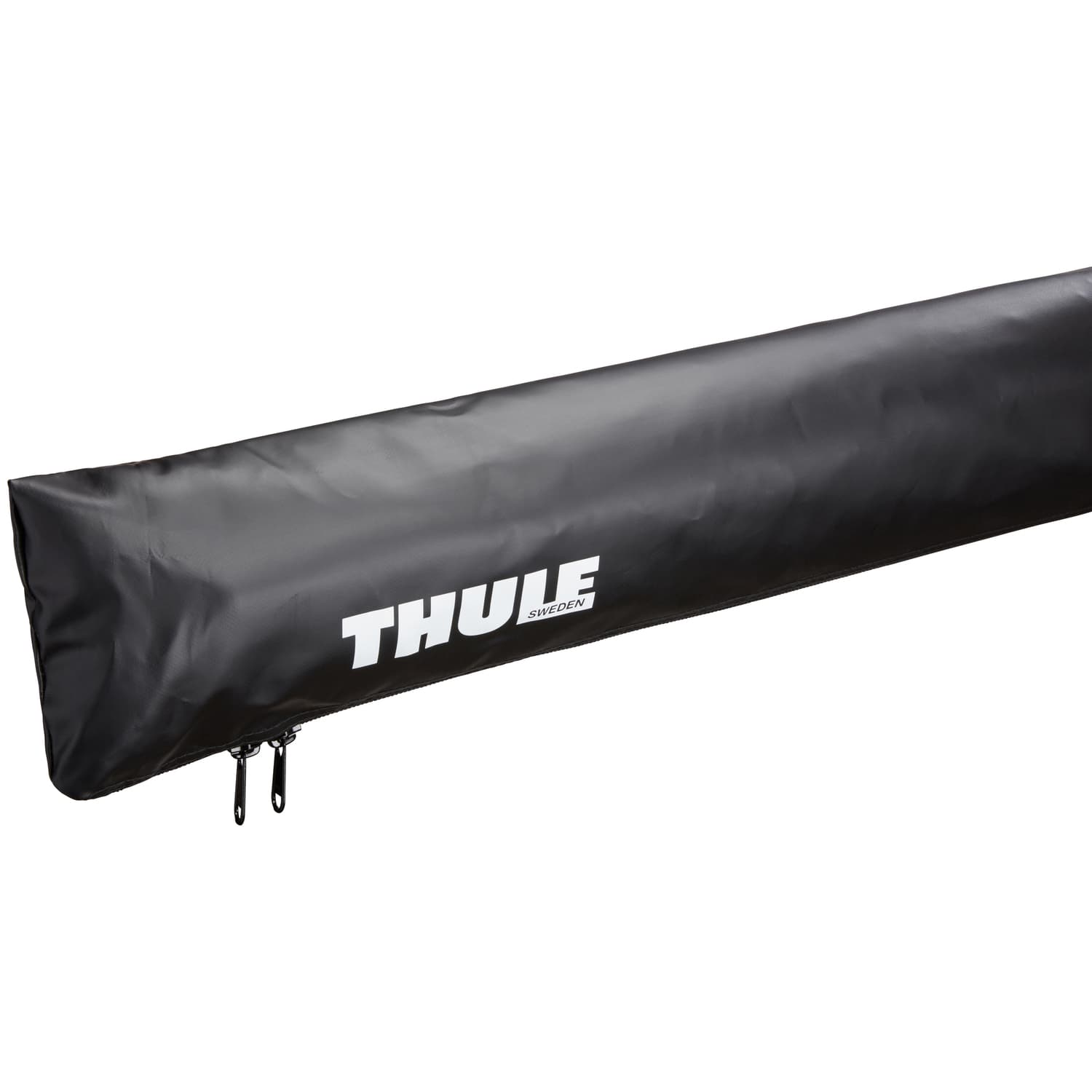 Thule OverCast Awning rolled up in soft cover case