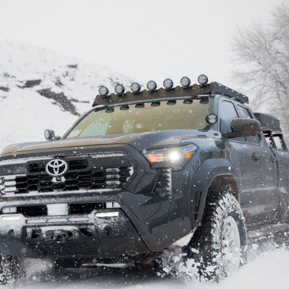 Prinsu Toyota Tacoma Original Cab Platform Roof Rack Fully Racked