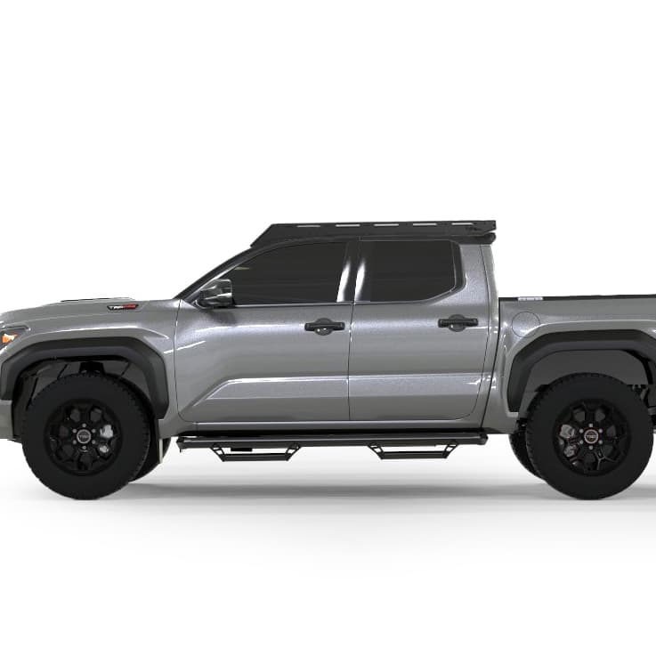 Prinsu Pro Toyota Tacoma Cab Platform Roof Rack Side View
