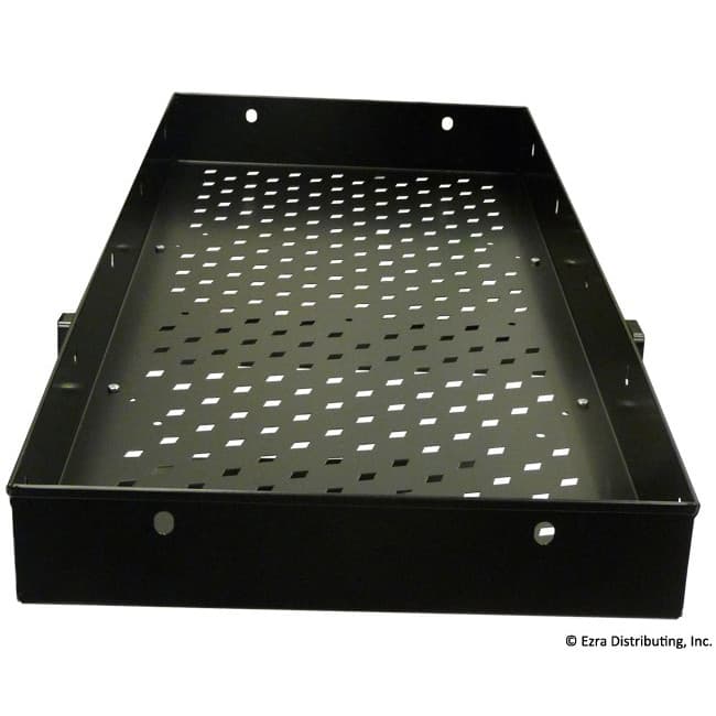 VersaHaul Steel Cargo Tray on white background full side view from above
