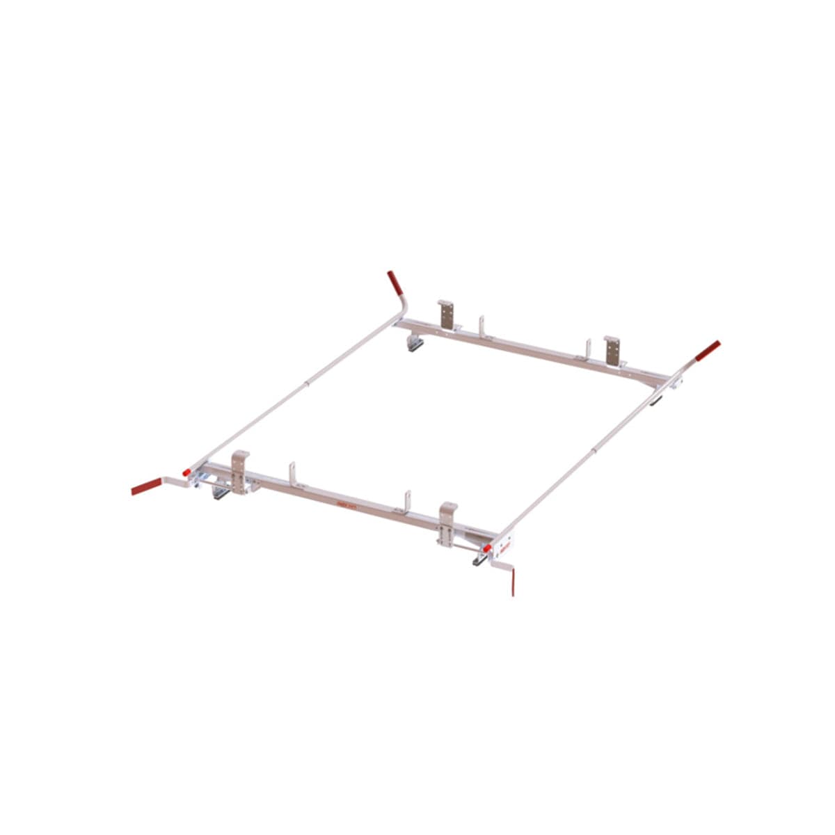 WeatherGuard 234-3-03 Quick Clamp Aluminum Full-Size Van Ladder Rack