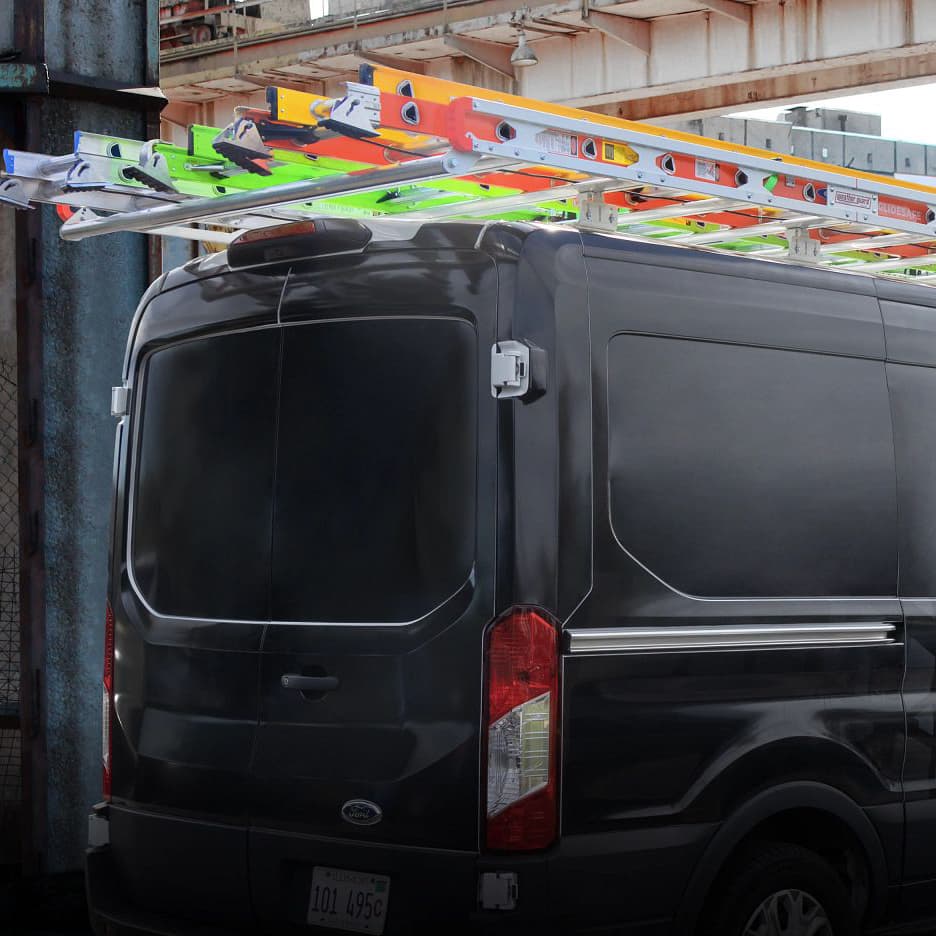 WeatherGuard ASRS001 Safari Aluminum Full-Size Van Rack Roller System